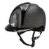 Schale Schwarz Crown IN Carbon mit Metal Schwarz Visier,Oberteil, Vorderteil & Hinterteil Einsatz - (3 COP.)