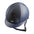 KEP Cromo 2.0 Matt Blau - Raw Blau Rahmen, Gitter, Untergitter und KEP Logo - Matt Blau Visier - Vorderteil Einsatz LUMINOR Blau