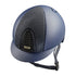 KEP Cromo 2.0 Matt Blau - Raw Blau Rahmen, Gitter, Untergitter und KEP Logo - Matt Blau Visier - Vorderteil Einsatz LUMINOR Blau