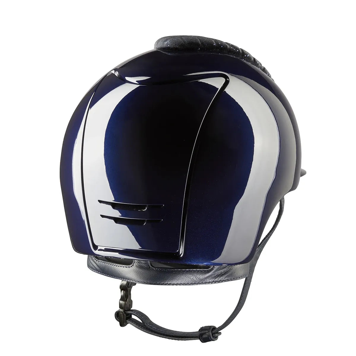 KEP Cromo 2.0 Glänzend Metal Blau - CHROME Rahmen und Untergitter - Glänzend Metal Blau Gitter und KEP Logo - Vorderteil Einsatz Milano Velvet SHINING Blau