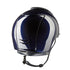 KEP Cromo 2.0 Glänzend Metal Blau - CHROME Rahmen und Untergitter - Glänzend Metal Blau Gitter und KEP Logo - Vorderteil Einsatz Milano Velvet SHINING Blau