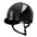 KEP Cromo 2.0 Glänzend Metal Schwarz - Glänzend Schwarz Rahmen mit Silber night Glitzersteinen - Glänzend Schwarz Gitter und KEP Logo - CHROME Untergitter - Milano Schwarz Vorderteil Einsatz mit Silber night Glitzersteinen
