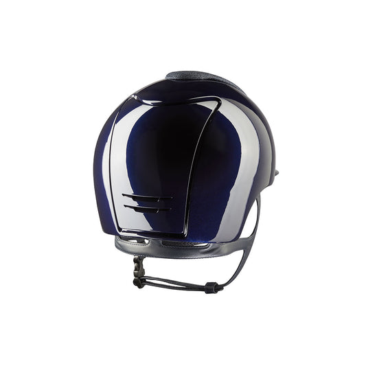 KEP Cromo 2.0 Glänzend Metal Blau - ROSE GOLD Rahmen und Untergitter - Glänzend Blau Gitter und KEP Logo - Vorderteil Einsatz LUMINOR Blau