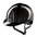 KEP Cromo 2.0 Shine Schwarz - CHROME Rahmen - Raw Schwarz Gitter, Untergitter und KEP Logo - Shine Schwarz Visier