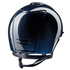 KEP Cromo 2.0 Shine Blau - CHROME Rahmen - Raw Blau Gitter, Untergitter und KEP Logo - Shine Blau Visier