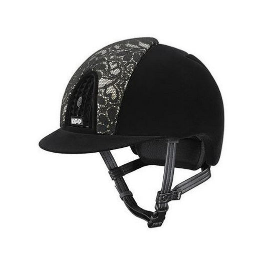 KEP Cromo Velvet black grid, black chinstrap?
