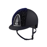 KEP Cromo textile blue blue grid + blue velvet inserts