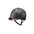 KEP Opaque Black crown carbon, Bordeaux shiny visor + 3inserts Bordeaux