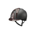 KEP Opaque Black crown carbon, Bordeaux shiny visor + 3inserts Bordeaux