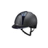 KEP Opaque Black crown carbon, Blue shiny visor + 2inserts Blue