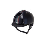 KEP E-light shine blue carbon, matt blue visor, magnet chinstrap