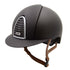 Cromo 2.0 Textile, frame chrome,grid raw black,beige straps