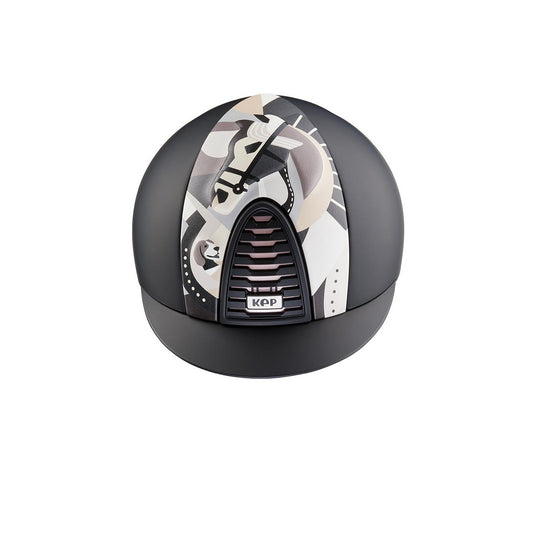 KEP Cromo 2.0 black textile, black frame front grey Pegasus