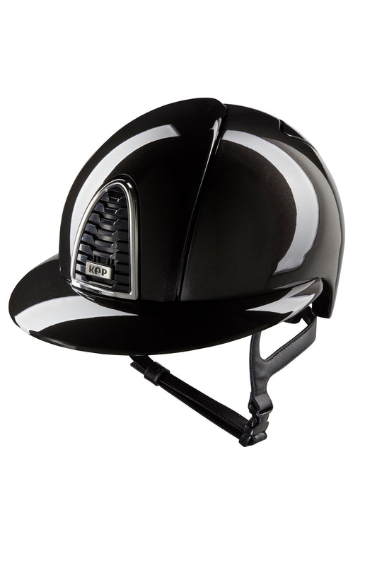 KEP Cromo 2.0 Shine Front and rear shine black Polo visor