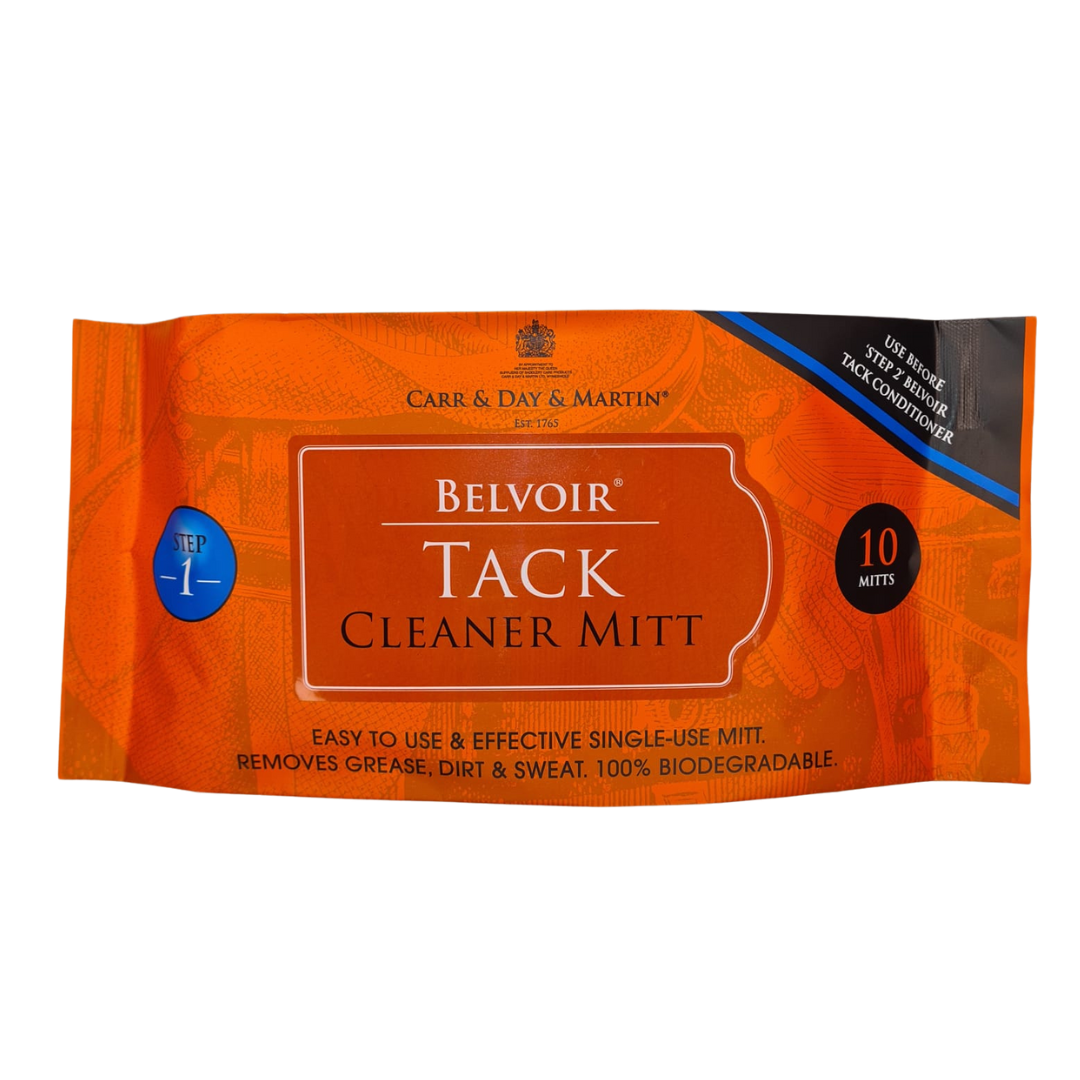 BELVOIR TACK CLEANING MITTS