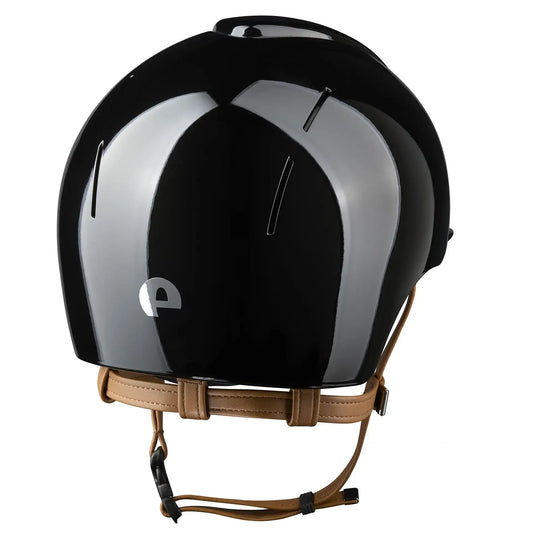 KEP Smart Nova Metal Glänzend Schwarz - Beige Beriemung