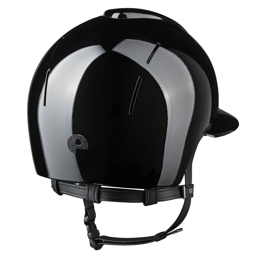 KEP Smart Nova Metal Glänzend Schwarz - Polo Visier - Glitzer Schwarz