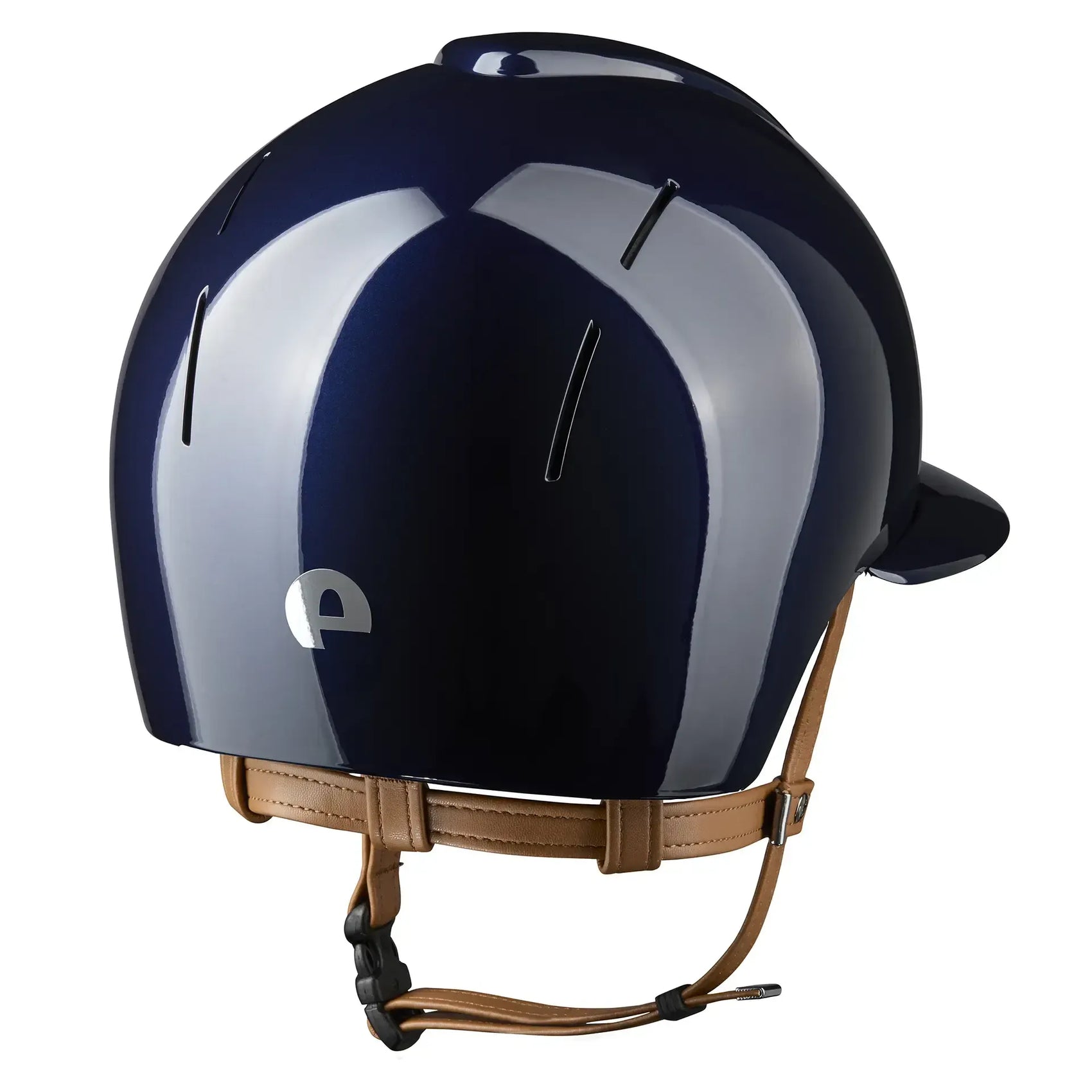 KEP Smart Nova Metal Glänzend Blau - Beige Beriemung - Polo Visier