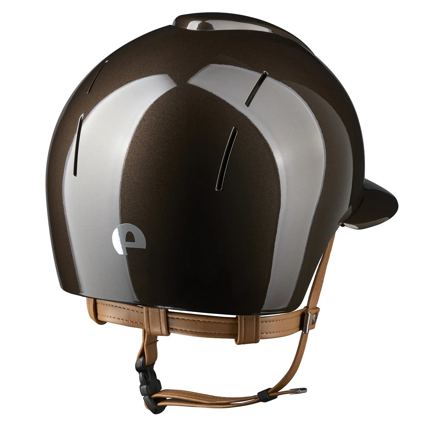 KEP Smart Nova Metal Glänzend Braun - Beige Beriemung - Polo Visier