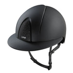 KEP Smart Nova Textile Schwarz - Polo Visier - Glitzer Schwarz