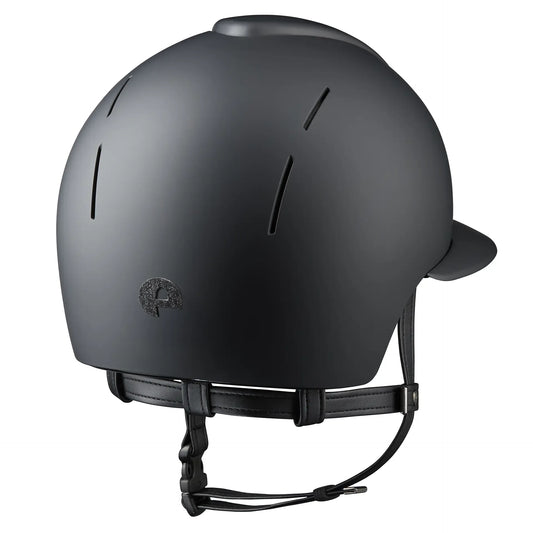 KEP Smart Nova Textile Schwarz - Polo Visier - Glitzer Schwarz