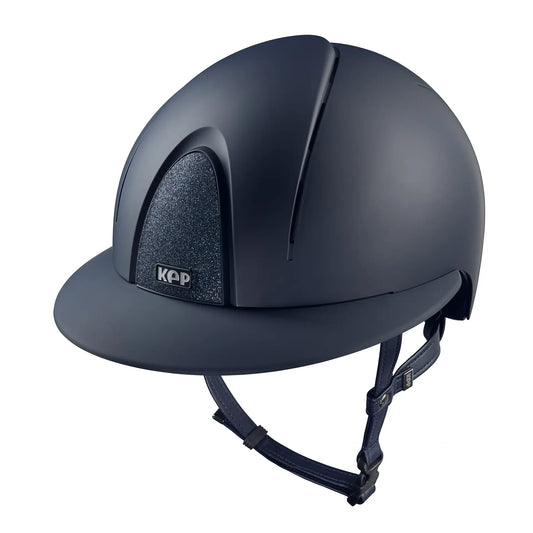 KEP Smart Nova Textile Blau - Polo Visier - Glitzer Blau