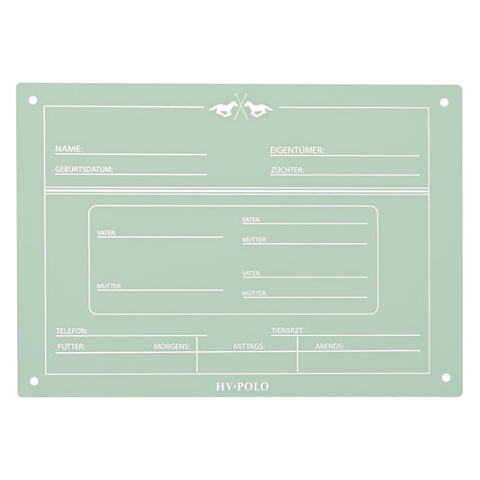 Boxenschild German HVPPolo