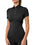 UV Protection Top Kurzärmlig Black