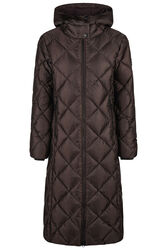 PIKEUR QUILTDIAMOND COAT Mantel mit Kapuze
