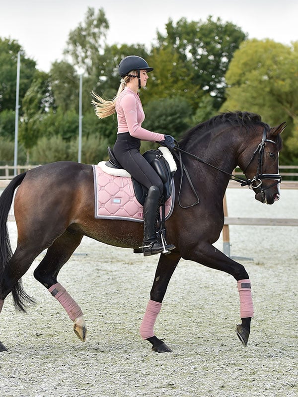 Dressurschabracke Pink Pearl