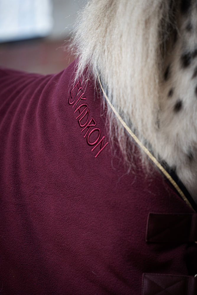 FLEECE CONTRAST SHETTY Abschwitzdecke