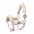 FAUXFUR DOUBLE PIN Halfter