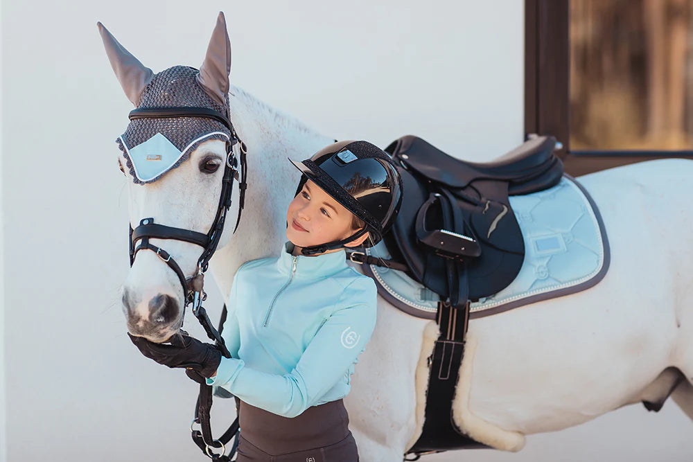 Fliegenhaube Ice Blue