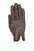 GOOD LUCK Schlupfhandschuh mit Hufeisenoptik und Glitzersteinen sowie Mesh Oberhand
