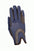 GOOD LUCK Schlupfhandschuh mit Hufeisenoptik und Glitzersteinen sowie Mesh Oberhand