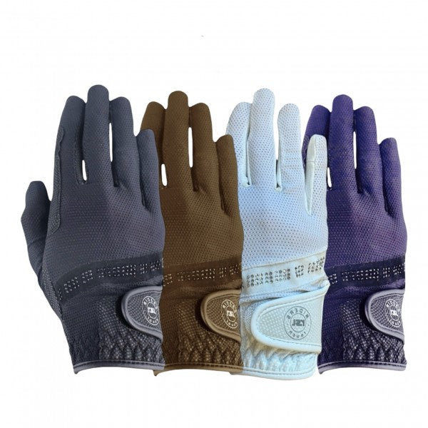 MESSINA Reithandschuhe mit Glitzersteinen