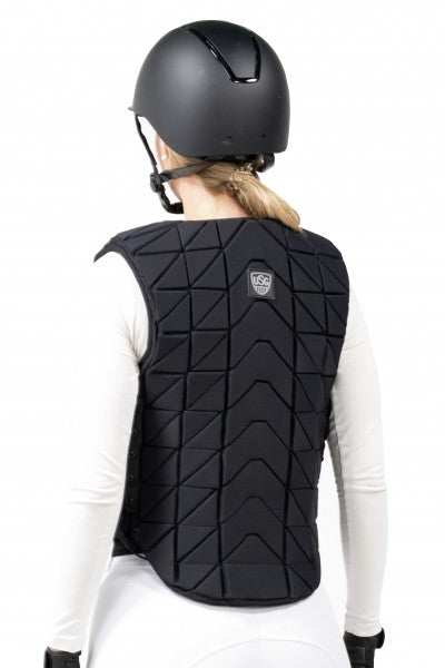 "USG Flexi Guard" Panel-Sicherheitsweste ,  EN 13158-2018, 100 % Polyester, Reißverschluss.