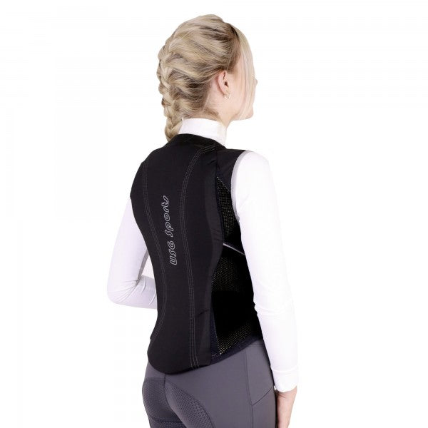 Rückenschutz "Precto Quick Fit",  mit Reißverschluss und zusätzlichem leichtem Front- und Seitenpolster, nach EN1621-2 zertifiziert