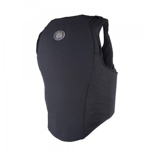 Rückenschutz "Precto Dynamic Fit " Happy Size, bewährter Rückenprotektor mit 10 cm mehr Umfang, mit zusätzlichem leichtem Frontpolster, Klett- und Reißverschluss