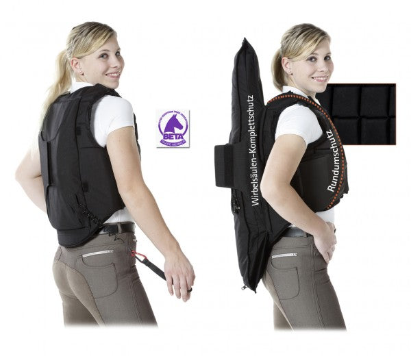 EquiAirbag®-Protektor Modul zum Nachrüsten der USG Flexi Sicherheitswesten Modelle, Level 3, schwarz, inkl. 1 CO2 Kartusche à 45 g