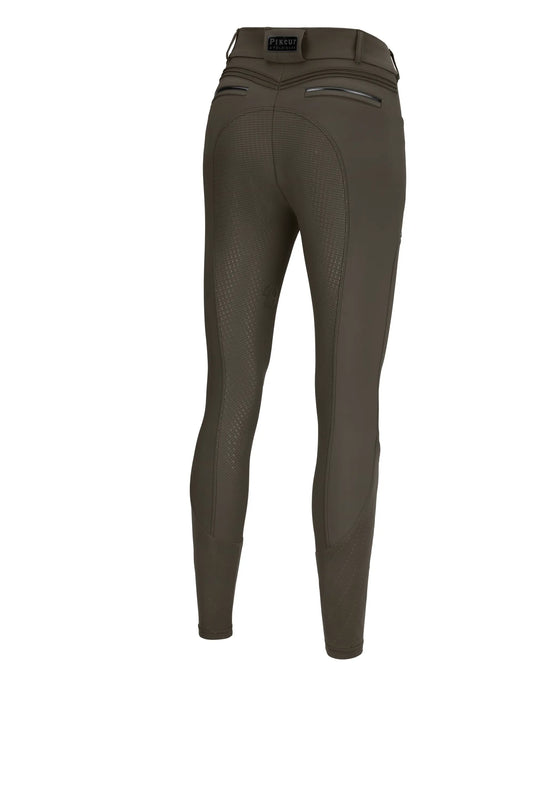 PIKEUR CEELINA Matrix GripTec Reithose – deep khaki – Rückansicht