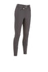 PIKEUR CEELINA Grid TexLeather FULLSEAT HIGHWAIST – basalt grey – Vorderansicht
