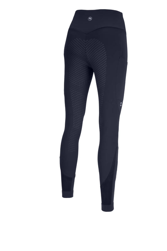 PIKEUR YELLA Matrix GripTec FULLGRIP HIGHWAIST – nightblue – Rückansicht