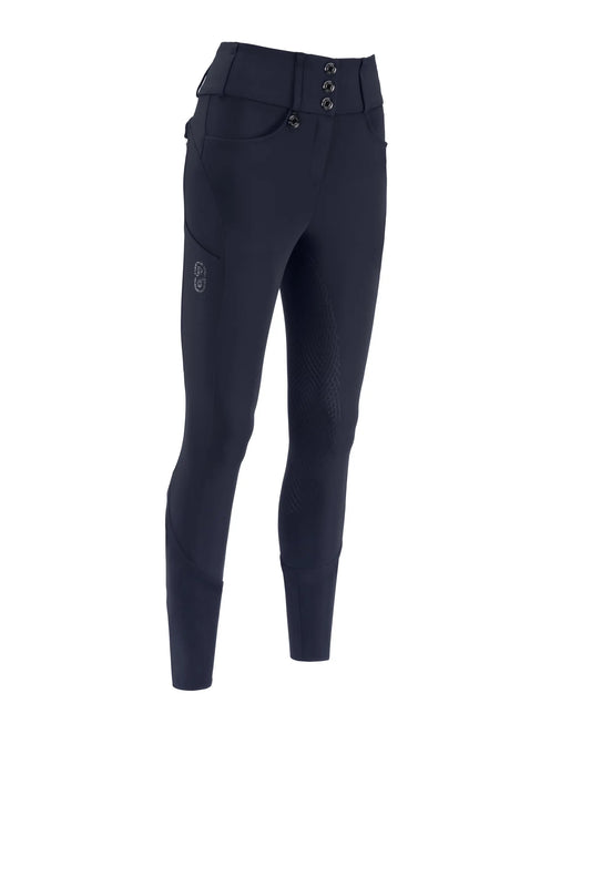 PIKEUR CANTIRA Matrix GripTec FULLGRIP HIGHWAIST – nightblue – Vorderansicht