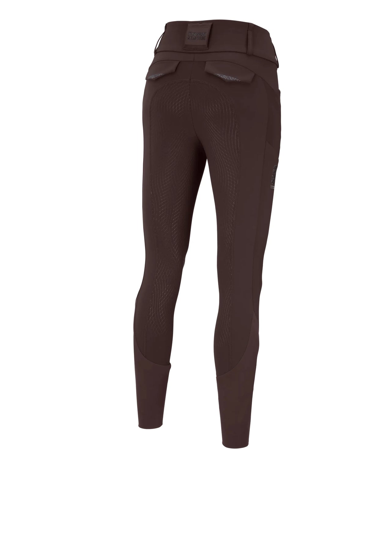 PIKEUR CANTIRA Matrix GripTec FULLGRIP HIGHWAIST – chocolate brown – Rückansicht