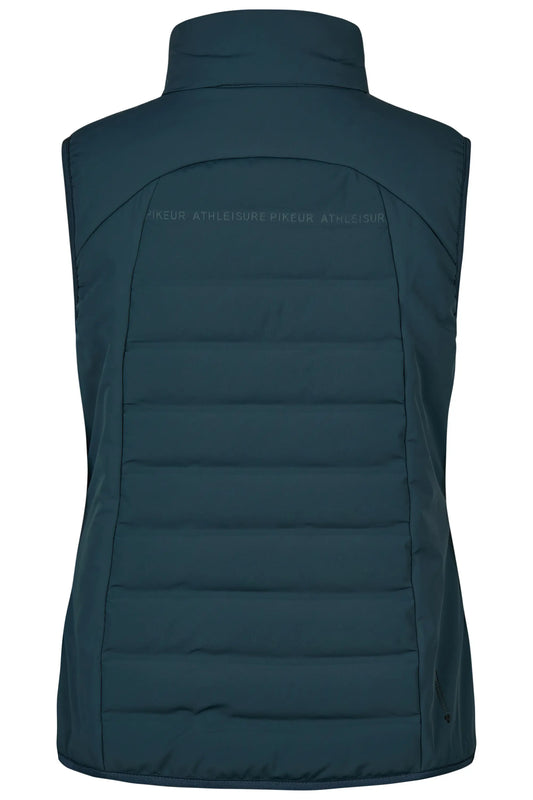 PIKEUR PIKEUR QUILTED FLEXVEST Steppweste – pine green – Rückansicht