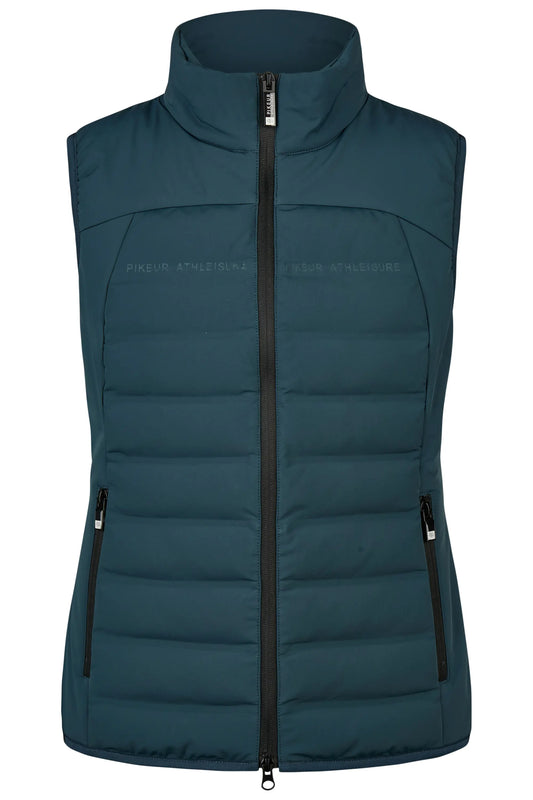 PIKEUR PIKEUR QUILTED FLEXVEST Steppweste – pine green – Vorderansicht