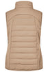 PIKEUR PIKEUR QUILTED FLEXVEST Steppweste – mocha cream – Rückansicht