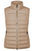 PIKEUR PIKEUR QUILTED FLEXVEST Steppweste – mocha cream – Vorderansicht