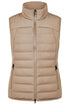 PIKEUR PIKEUR QUILTED FLEXVEST Steppweste – mocha cream – Vorderansicht